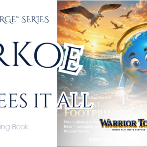 Arkoe Sees It All - Coloring Book